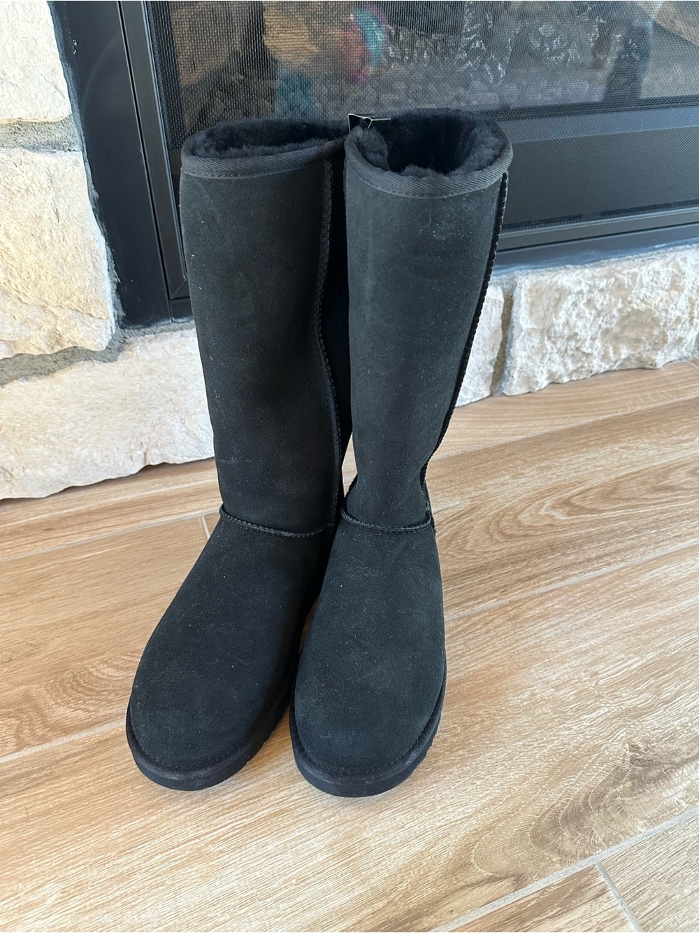 UGG  Women's UGG Black Classic II Tall Boots Size 10